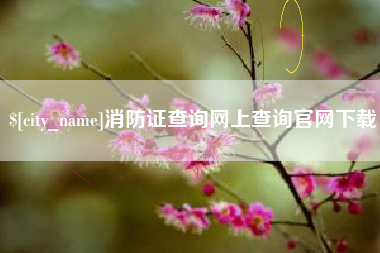 阳泉消防证查询网上查询官网下载