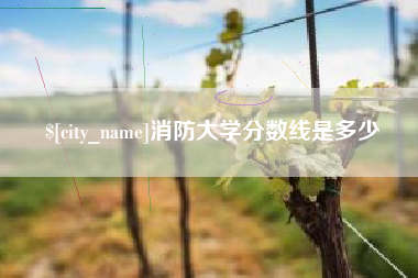 阳泉消防大学分数线是多少