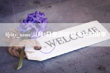 阳泉11月9日是消防安全日的由来