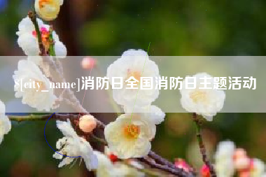 阳泉消防日全国消防日主题活动