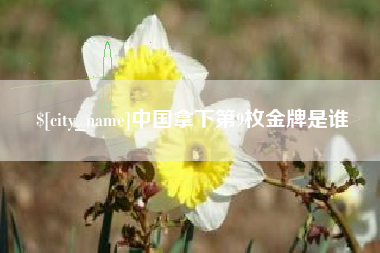 阳泉中国拿下第9枚金牌是谁