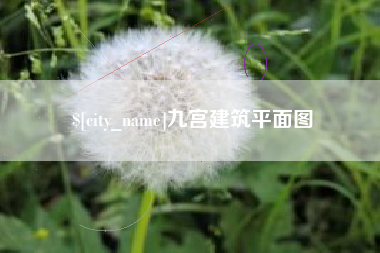 阳泉九宫建筑平面图