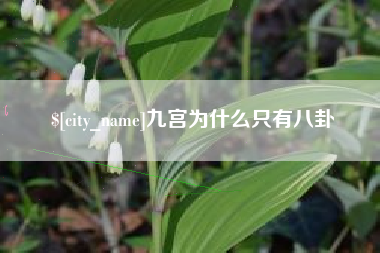 阳泉九宫为什么只有八卦