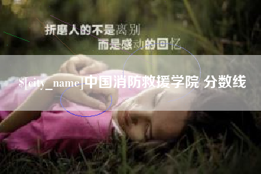 阳泉中国消防救援学院 分数线
