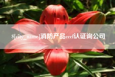 阳泉消防产品cccf认证询公司