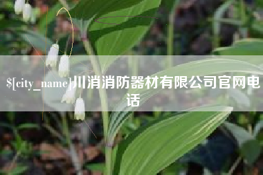 阳泉川消消防器材有限公司官网电话