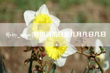 阳泉我国消防日是几月几日几日