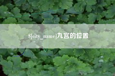 阳泉九宫的位置