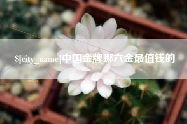 阳泉中国金牌哪六金最值钱的