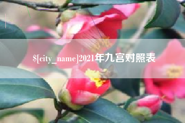 阳泉2021年九宫对照表