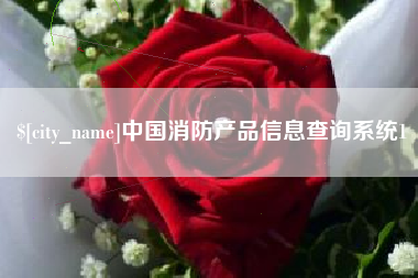 阳泉中国消防产品信息查询系统1