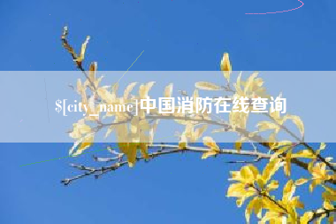 阳泉中国消防在线查询