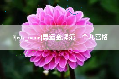 阳泉奥运金牌第二个九宫格