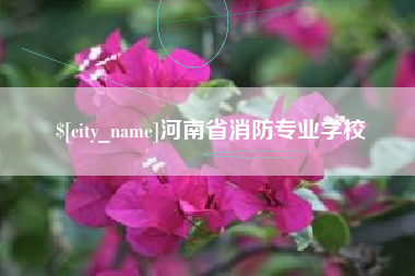 阳泉河南省消防专业学校