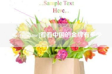 阳泉看看中国的金牌有多少